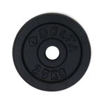 Delta Elite Dura-Strong Siyah 2.5 kg Çiftli Döküm Plaka