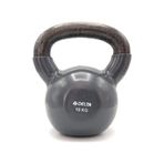 Delta Elite Kettlebell Gümüş 10 kg Kulplu Ağırlık