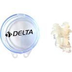 Delta Ergo Silikon Şeffaf Kulak Tıkacı
