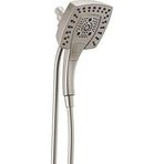 Delta Faucet 5-Spray In2ition 2'si 1 arada Çift El Tipi Duş Başlığı, Hortumlu, Manyetik Yerleştirme El Duş Başlığı, Paslanmaz 58474-SS25