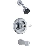 Delta Faucet Klasik Küvet Bataryası Seti, Duş Bataryası Seti, Delta Duş Trim Kiti, Küvet ve Duş Bataryası Kombo, Krom T13420-PD (Vana Dahil Değildir)