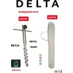 Delta Fırtına Şemsiye Kazıgı +Çantası - Gri