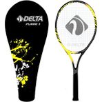 Delta Flame 27 İnç Yetişkin Tenis Raketi 275 gr Sarı Renk Kolay Taşıma Çantasıyla
