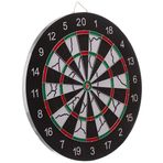 Delta Flocked Dart Seti 45 cm Büyük Boy + 6 Dart Oku Hedef Tahtası
