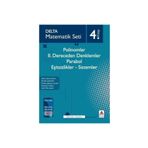 Delta Kültür Yayınevi Matematik Seti 4.Kitap Polinomlar 2. Dereceden Denklemler Parabol Eşitsizlikler Sistemler