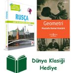 Delta Kültür Yayınevi Rusça Gezi ve Konuşma Rehberi + Geometri + Dünya Klasiği Hediye - Hayır