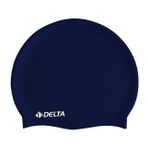 Delta Lacivert Silikon Yüzücü Bonesi