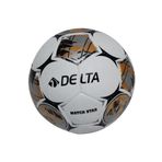 Delta Match Star No:5 Siyah Gold Gümüş Futbol Topu