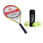 Delta Max Joys 23 inç Çocuk Tenis Raketi Tenis Maç Topu 3 Adet