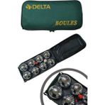 Delta Metal Bocce Seti 8 Toplu Çantalı Boules Seti Rekreasyonel Kullanım İçin Tasarlandı