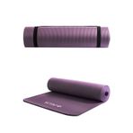 Delta Mor Konfor Zemin 15 mm (Yoga Matı) Taşıma Askılı Pilates Minderi