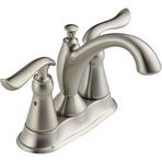 Delta musluk 2594-Ssmpu-DST Linden Two Handle Centerset Lavatory musluk, paslanmaz by Delta musluk