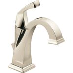 Delta musluk-551-PN-DST Dryden Single Handle Centerset musluk Toilette, nikel parlak by Delta musluk