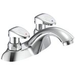 Delta musluk 86T1153 86T Two Handle Metering Slow-Close Lavatory musluk, krom by Delta musluk