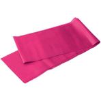 Delta Pilates Bandı Hafif Sert 120 x 15cm Egzersiz Direnç Lastiği (Uç Kısmı Açık) - Fuşya - Düşük Direnç