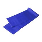 Delta Pilates Bandı Orta Sert 150 x 15 cm Egzersiz Direnç Lastiği (Uç Kısmı Açık) - Mavi