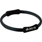 Delta Pilates Çemberi 35 CM Unisex Kullanım Amaçlı Tekil Pilates Ürünü PRS 259 Siyah