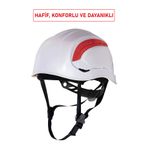 Delta Plus GRANITE WIND Baret | Dağcı Tipi, Yüksekte Çalışma, ABS Gövde, Havalandırmalı, EN397