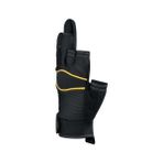 Delta Plus VV905 Safe Touch Iş Güvenliği Eldiveni - Parmaksız Eldiven - Siyah - 10