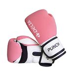 Delta Punch Dura-Strong Boks Eldiveni,Pembe,10 Oz (10 Oz)