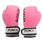 Delta Punch Dura Strong Pembe Beyaz Boks Eldiveni