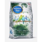 Delta Rasyon Muhabbet Kuşu Omegalı Ekstruder Toz Tam Yem – Premium Besleyici Kuş Yemi - 10 KG