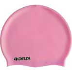 Delta Silikon Bone Deluxe Yüzücü Havuz ve Deniz Bonesi Düz Renk Pembe