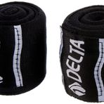 delta spor Delta Boks Kickbox Muay Thai Sanda El Bandajı 3, 5 Metre x 2 Adet, Siyah