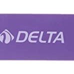 delta spor Latex 10 Adet Aerobik Pilates Direnç Egzersiz Bandı Squat Çalışma Lastiği,Mor,Tam