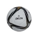 Delta Super League El Dikişli 4 VE 5 Numara Futbol Topu (Beyaz_Siyah_Silver_Golden, 4)
