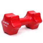 Delta Unisex Dambıl, Kırmızı, 10kg