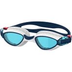 Delta Yetişkin Havuz Deniz Yüzücü Gözlüğü (Lüks Kutulu) - Lacivert-Beyaz