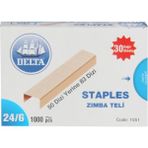 Delta Zımba TELİ No:24/6 Sarı 1551 10 Adet