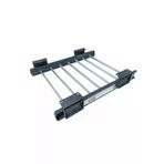 Deltaaks Mobilya Aksesuarları Dolap Içi Raylı Pantolonluk Askılığı 40*47 Cm Üst Rafa Montaj Olur 40PTL