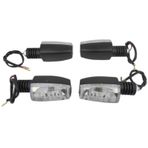 Deltaforce Sinyal 125 Cg Beyaz Camli Kisa (4lü Set)