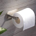 DELTAHOME Paslanmaz Çelik Tuvalet Kağıtlığı - Yapışkanlı Bant İle Anında Kolay Montaj - Vida Yok Delmek Yok! inox