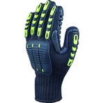 Deltaplus Delta Plus eldiven High-Tech – Oyun eldiven polyester elastan AM/siyah Beden 11 1 çift