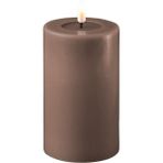 Deluxe Home Art Moka LED Mum Kahverengi 7,5X12,5 cm - De RF-0096 - Renkli