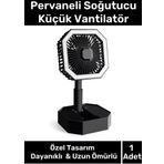 Deluxe Katlanabilir 2 Modlu Usb Şarjlı Sessiz Mini Fan Yelpazeli Pervaneli Soğutucu Vantilatör