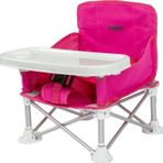 Deluxe Portatif Katlanabilir Mama Sandalyesi Fuşya