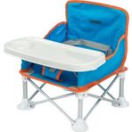Deluxe Portatif Katlanabilir Mama Sandalyesi Mavi - --
