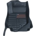 DeluxRider NEO5D Citroen C4X 2023-GÜNÜMÜZ (Hybrit uyumsuz) Uyumlu Ithal, Suni Deri, Eva Dolgulu Havuzlu 5d Paspas - Siyah