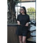 DelVino Çizgili Şort Tişört takım