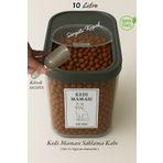 Dem Home 10 LT. Kedi Maması Saklama Kabı Kuru Mama Saklama Kabı Şeffaf Renk Saklama Kabı 10 LT