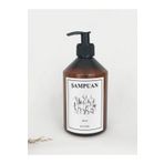 Dem Home Amber Cam Görünümlü Plastik Sabunluk Banyo Şampuan Şişesi Pompa Kapaklı 500ml