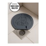 Dem Home Kötü Koku Önleyici Silikon Mat Banyo Mutfak Lavabo Balkon Gider Tıpası Kapağı Böcek Önleyici