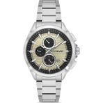 DEMARİ Demari Erkek Kol Saati Quartz Mekanizma Multifunction Çelik Kordon Gold Kadran – DM-00118G-A6 - Altın