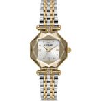 Demari Kadın Kol Saati Quartz Mekanizma – Gold Renk Sekizgen Kasa Beyaz Kadran Romen Rakamlı DM-00110L-B1