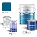 Demarin Epoksi Zemin Kaplama 20 Kg Set (3 Kg Astar +20 Kg Epoksi Zemin Kaplama +1 Kg Sıvı Cam) - Ral 5019