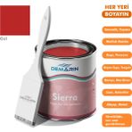 Demarin Her Şeyi Boyayan Sierra Tek Bileşen Fayans, Tezgah, Seramik, Mobilya, Zemin Boyası - 1 Kg - Gül